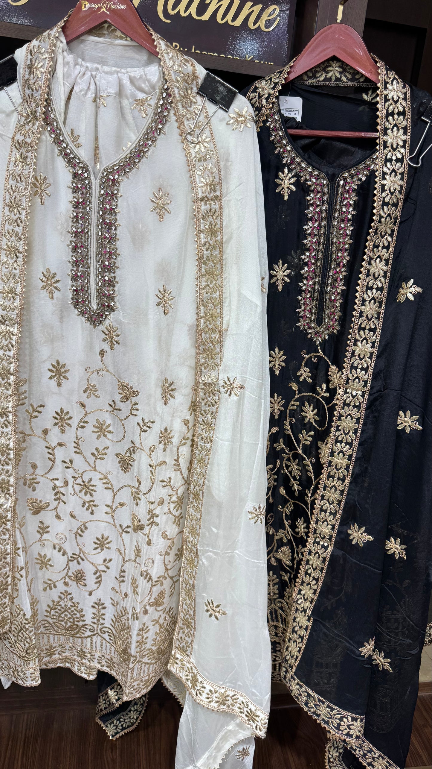 Velissae (Chinnon Semi-Stitched Sharara Suit)