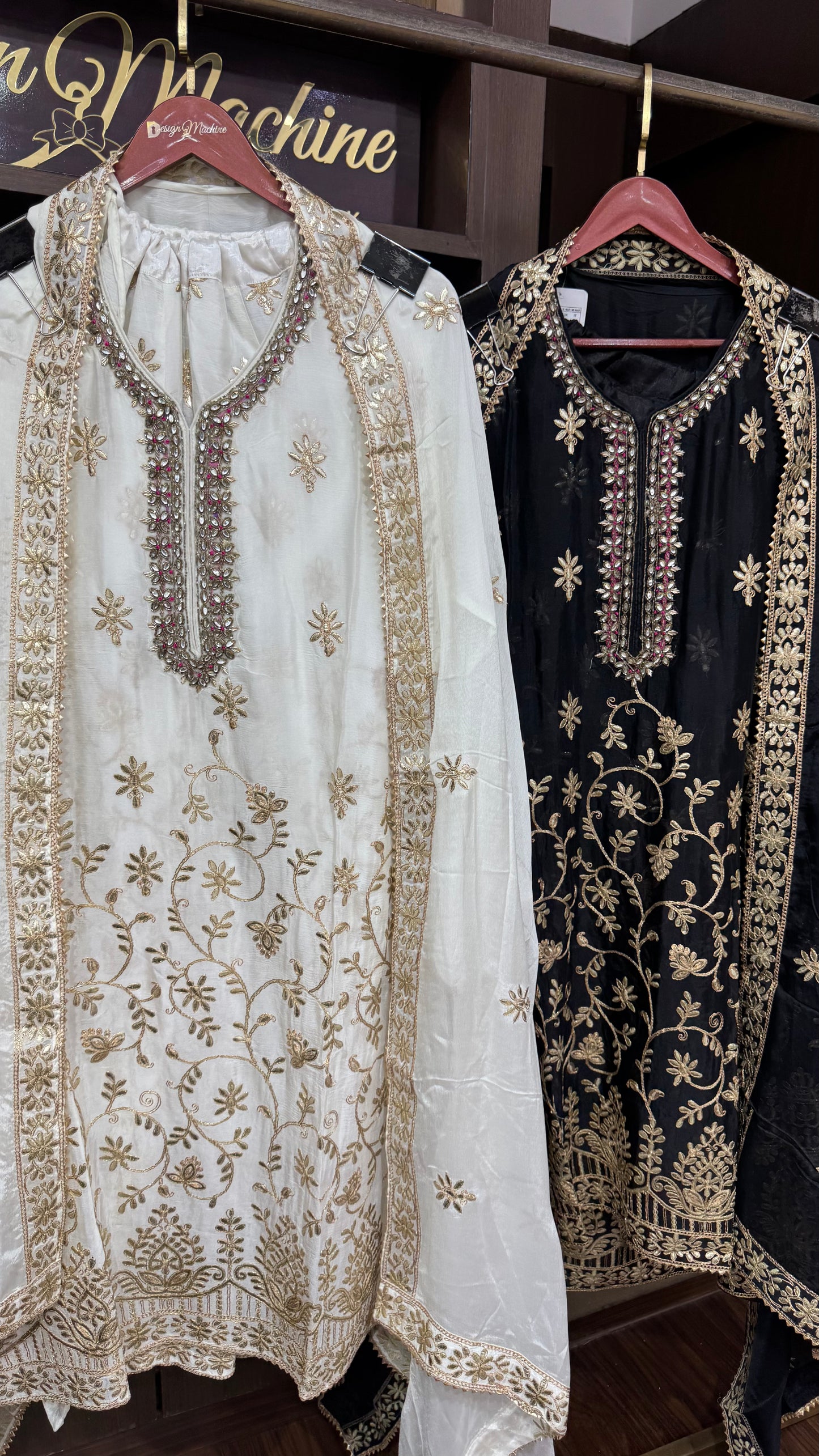 Velissae (Chinnon Semi-Stitched Sharara Suit)