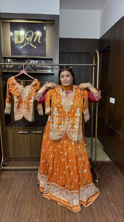 Aahana Pure Chunon Lehenga