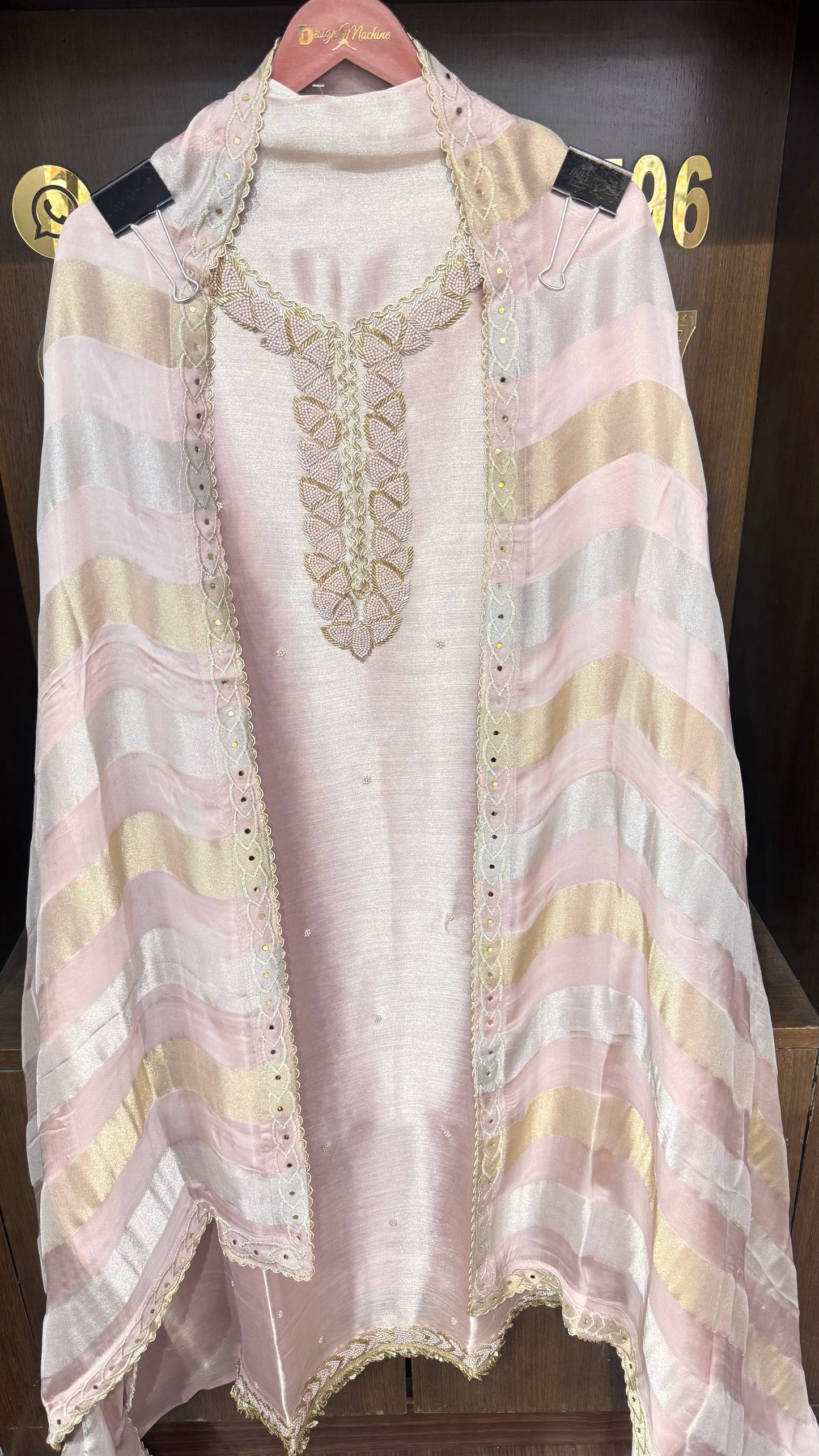 Reva (Shimmer Tissue Unstitch Suit)