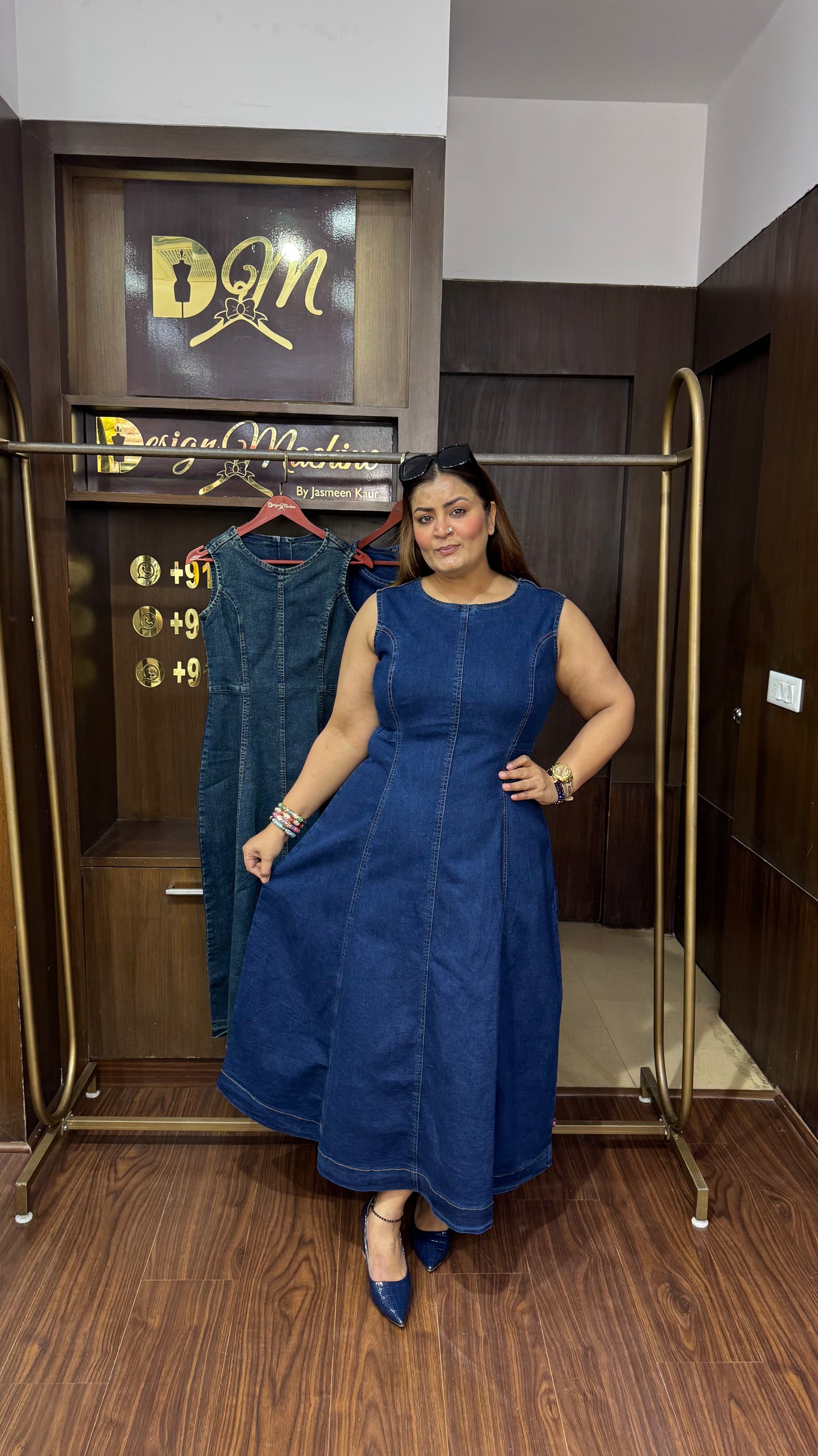 Aurona (Denim Dress)