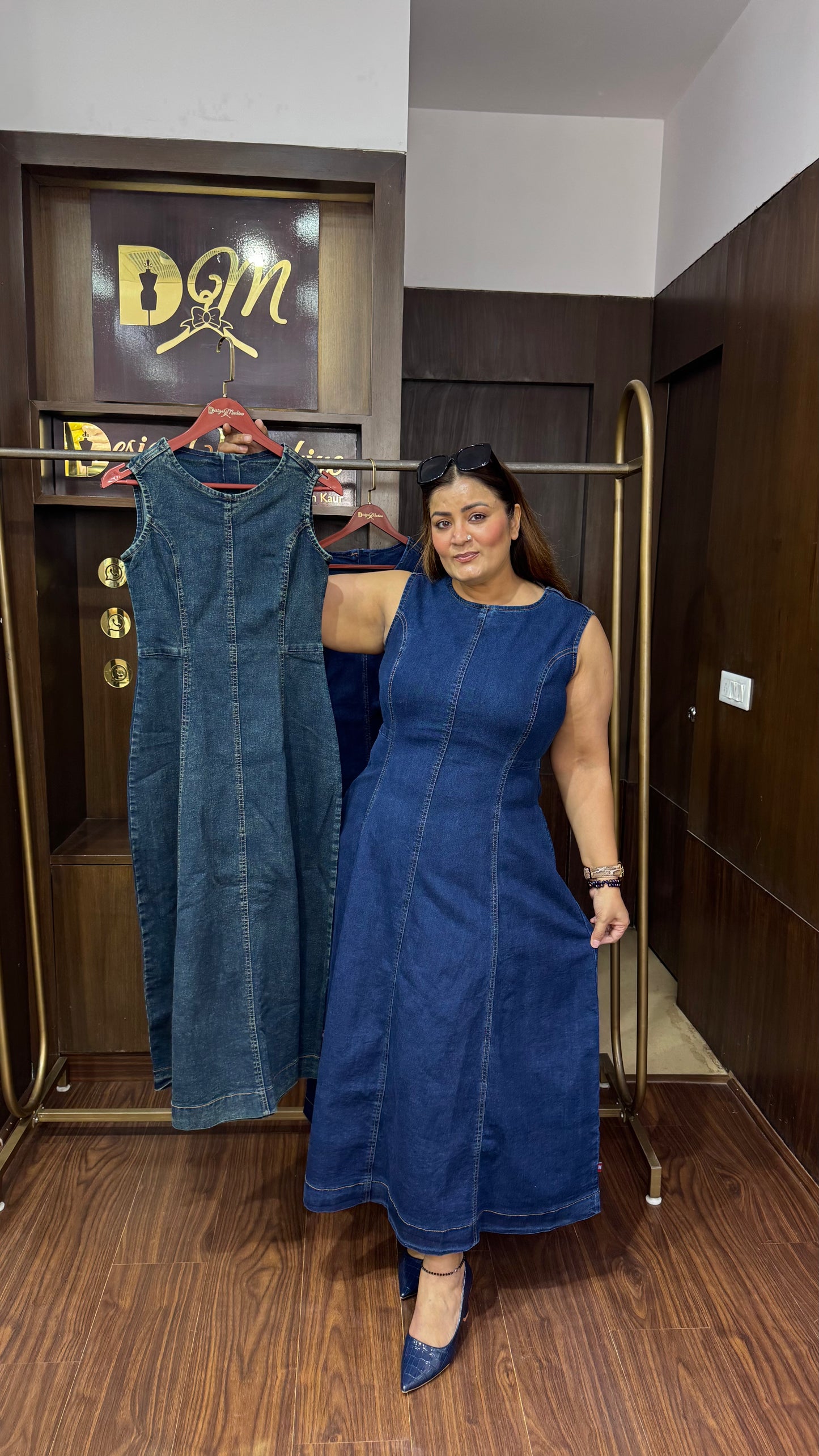 Aurona (Denim Dress)