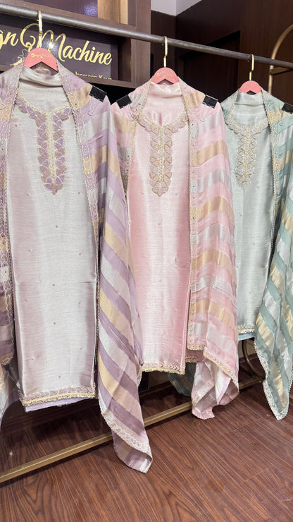 Reva (Shimmer Tissue Unstitch Suit)