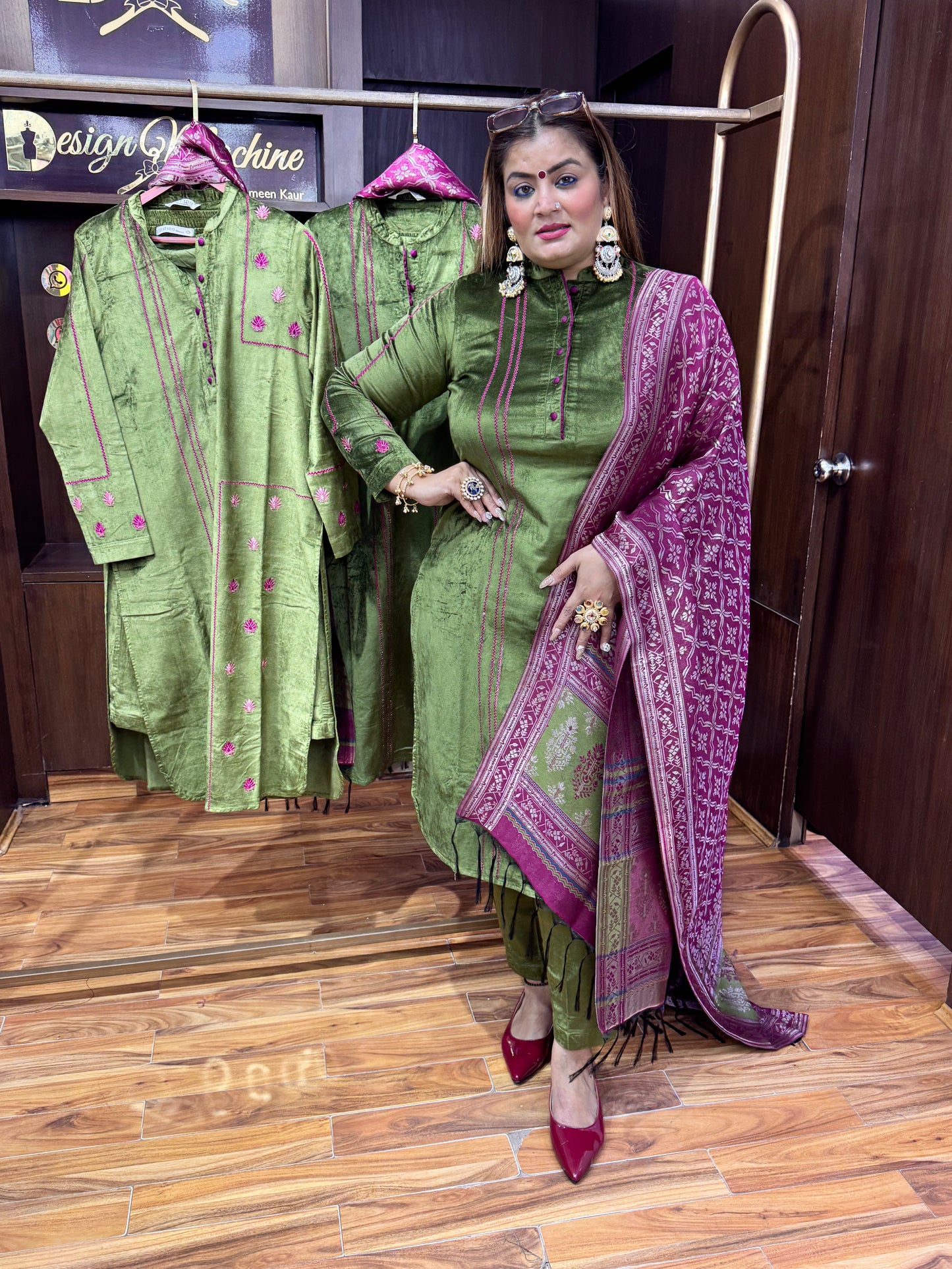 Zyra Couture Velvet (Suit)