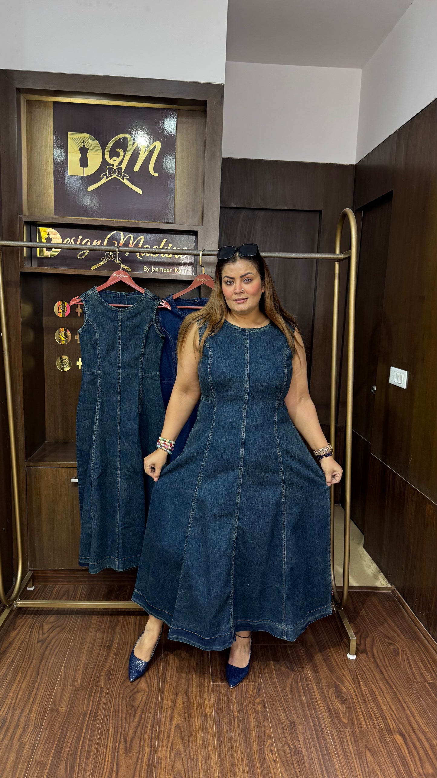 Aurona (Denim Dress)