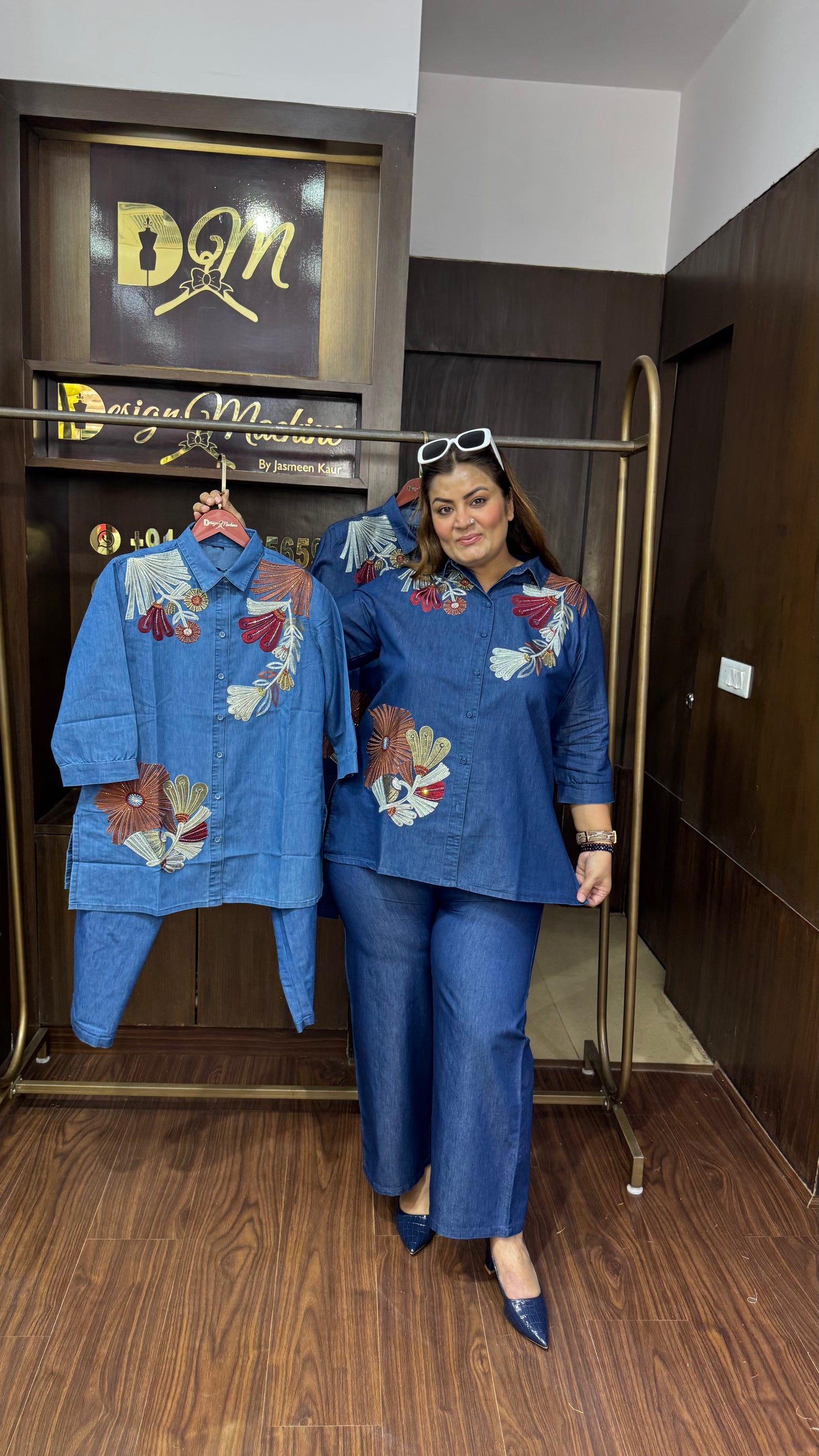 Nyrella (Denim Cordset)