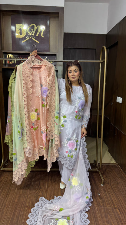 Zoya Pure Silk Pakistani Suit