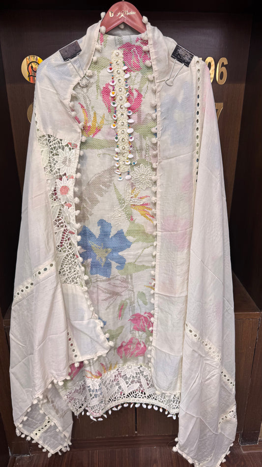 Asmira (Cotton Unstitch Suit)