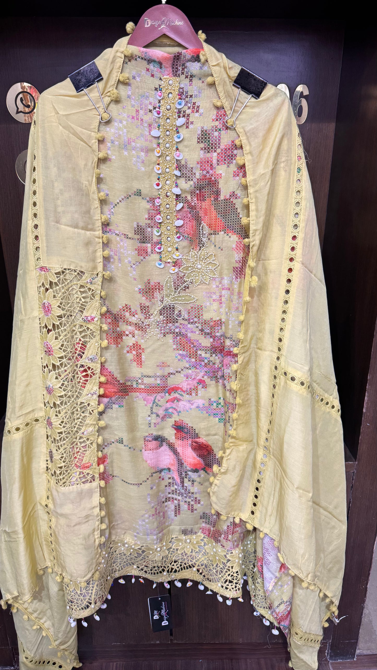 Asmira (Cotton Unstitch Suit)