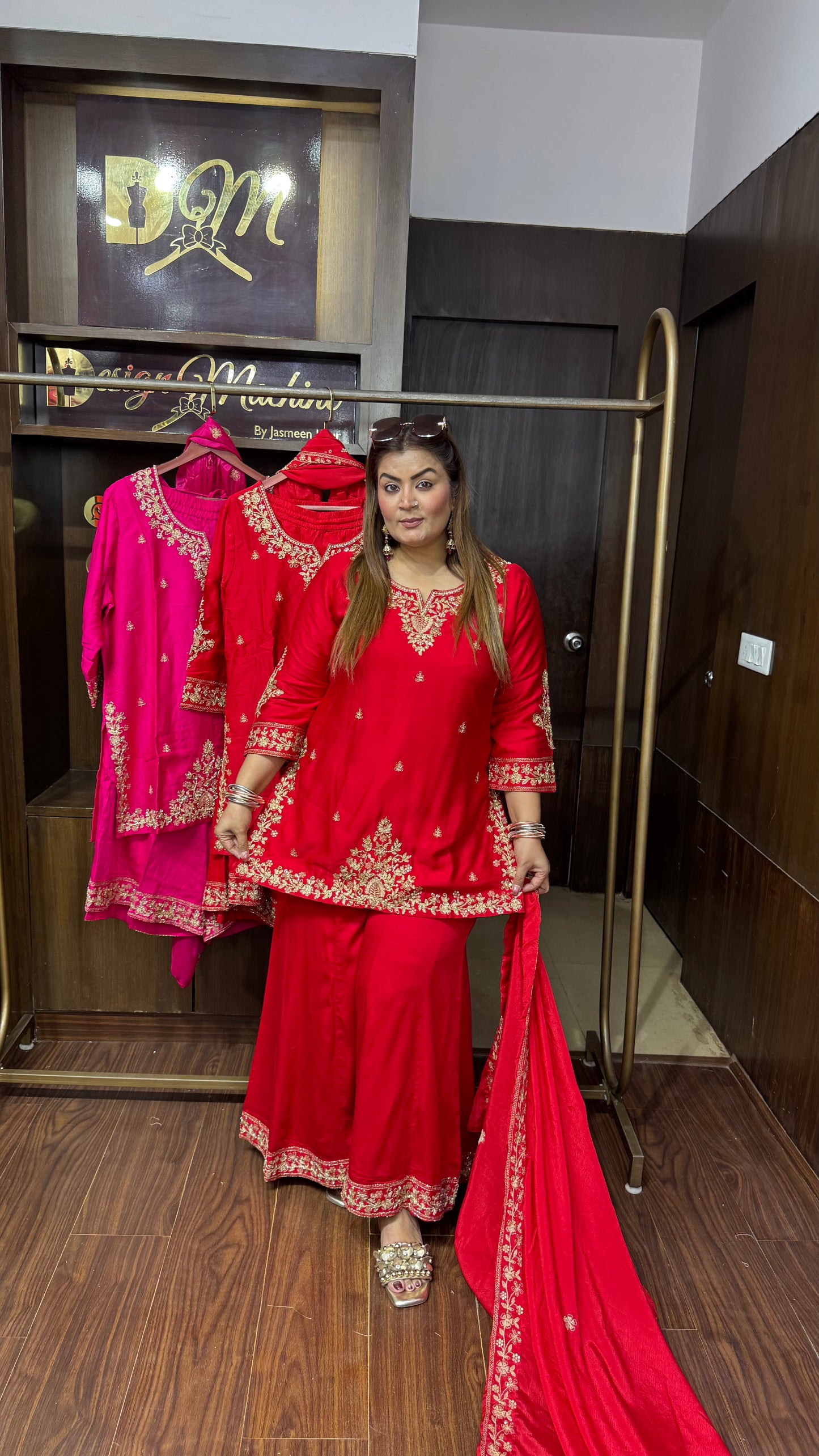 Aarya Gajji Silk Suit