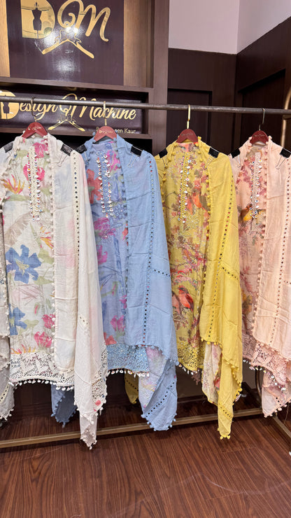 Asmira (Cotton Unstitch Suit)