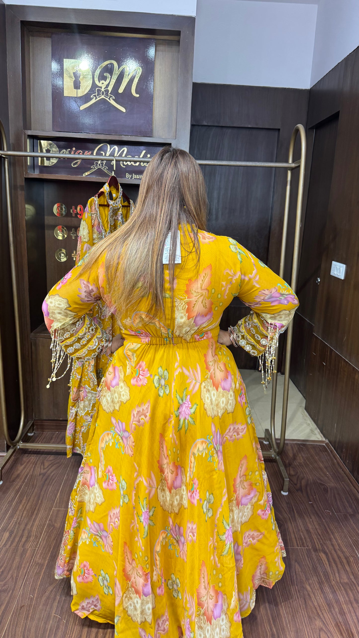 Elora Glass Tissue 2-Piece Dress