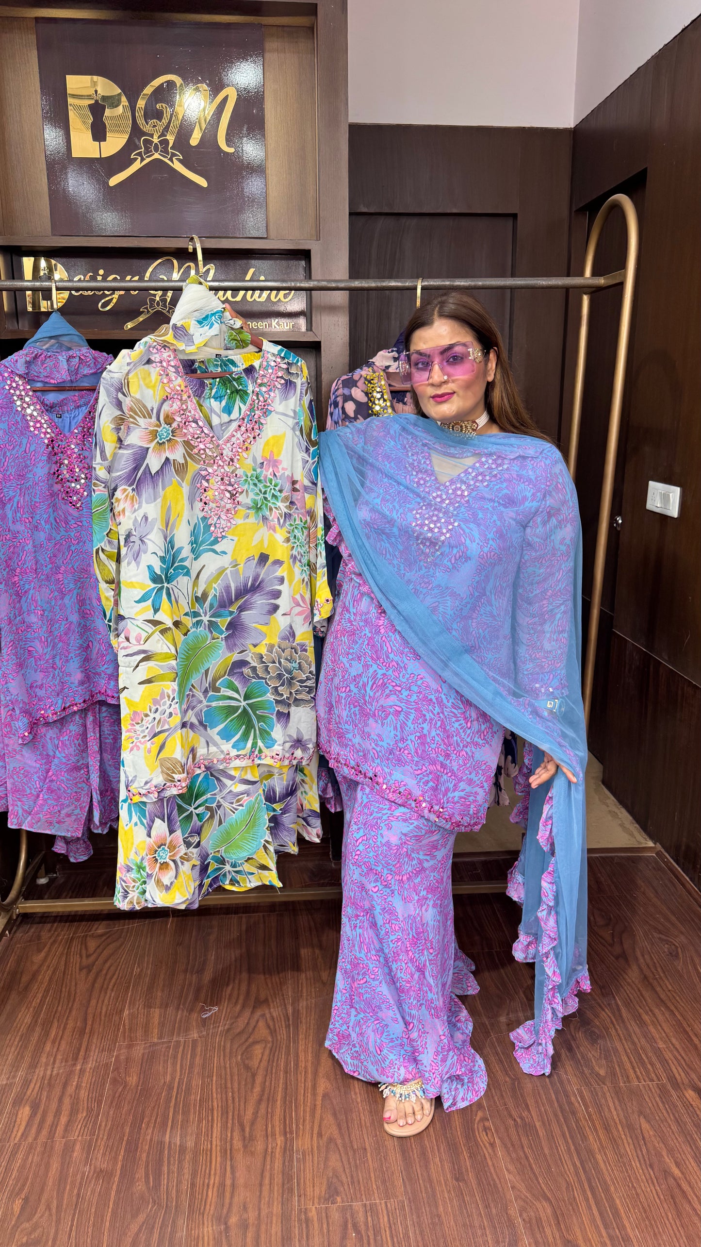 Zanira (Georgette Sharara Suit)