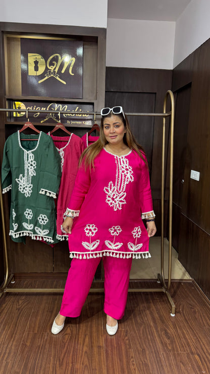 Olyzara (Malmal Chanderi Cordset)
