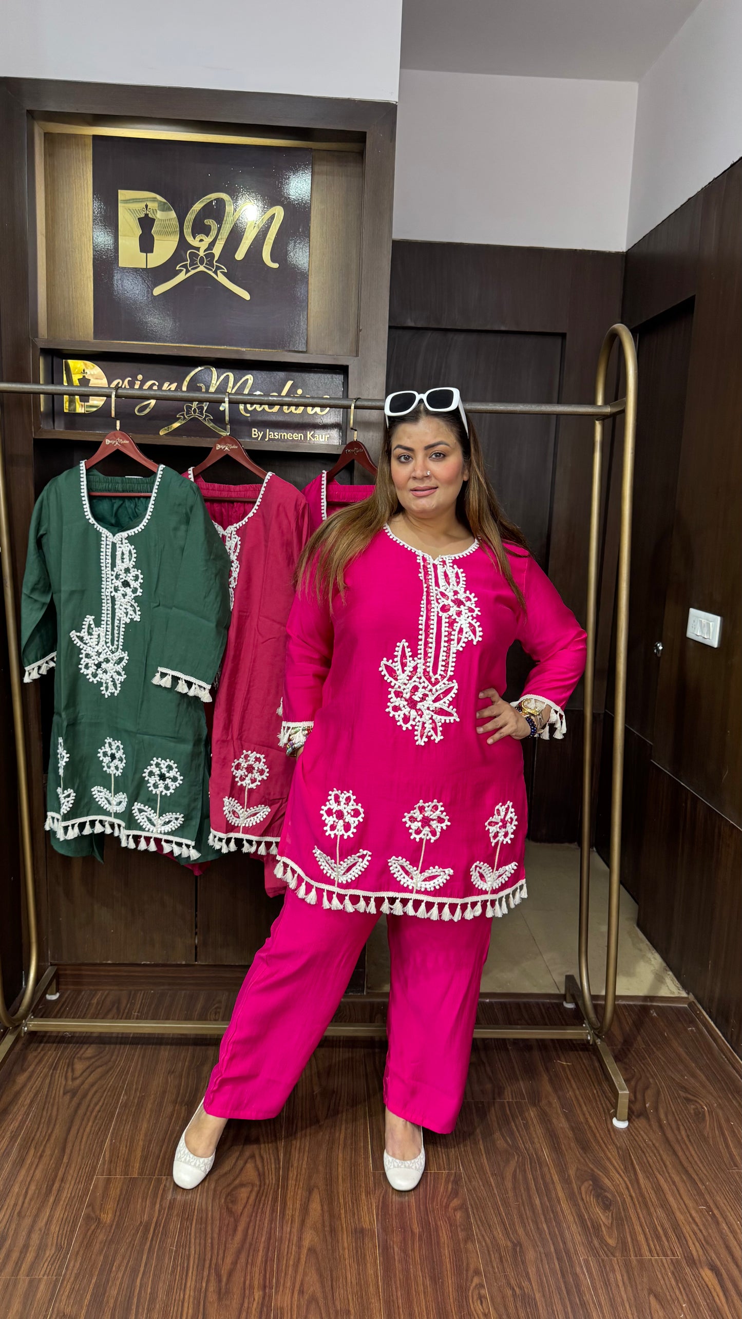 Olyzara (Malmal Chanderi Cordset)