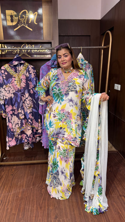 Zanira (Georgette Sharara Suit)
