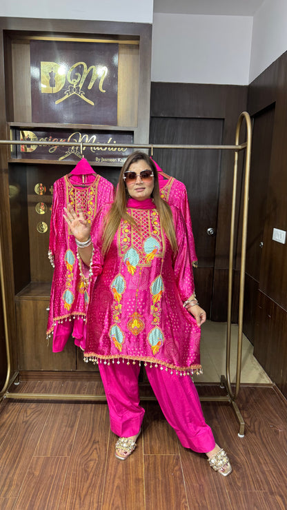 Meher Gajji Silk Suit