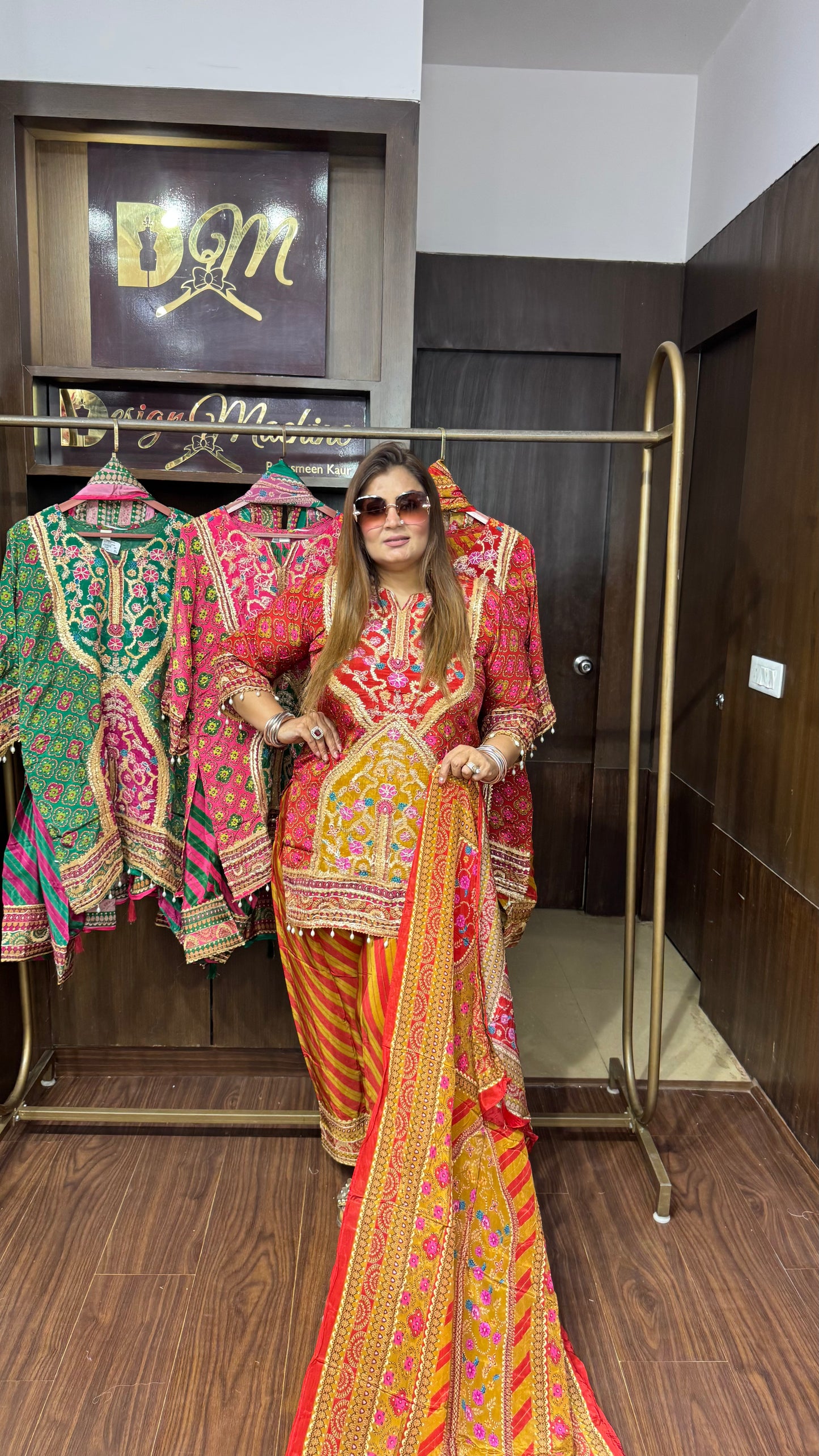 Kiara Pure Crepe Suit