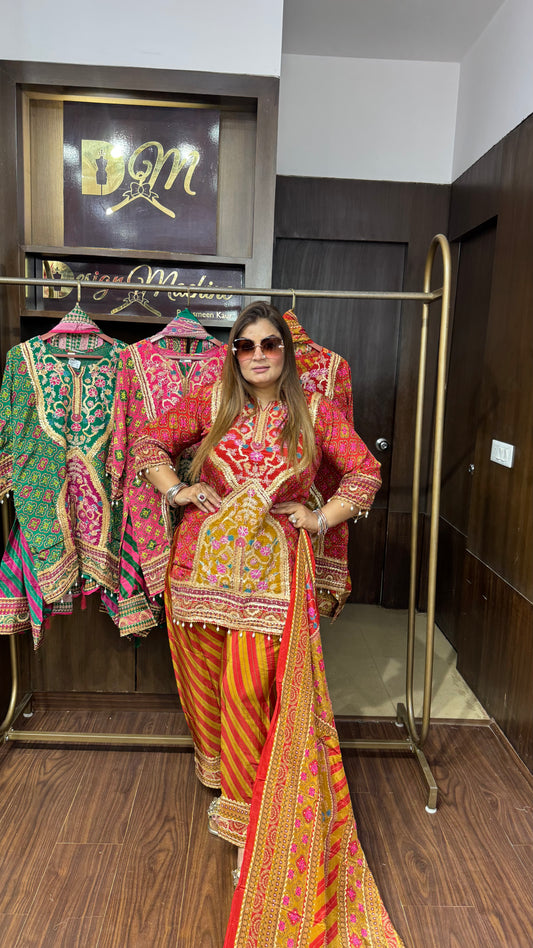 Kiara Pure Crepe Suit