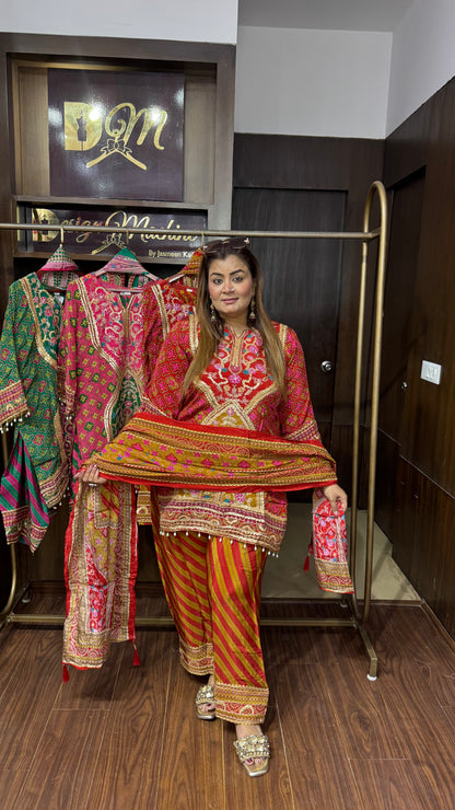 Kiara Pure Crepe Suit