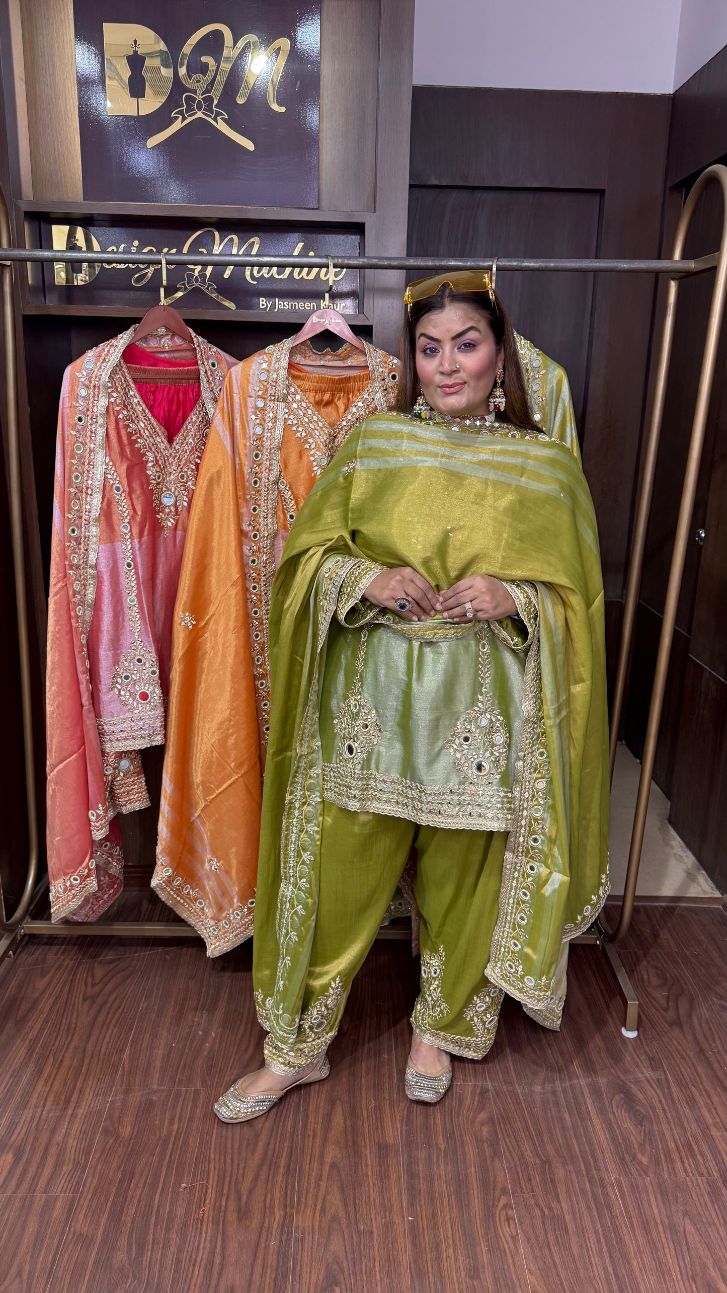 Sheesh Noor Patiala SUit