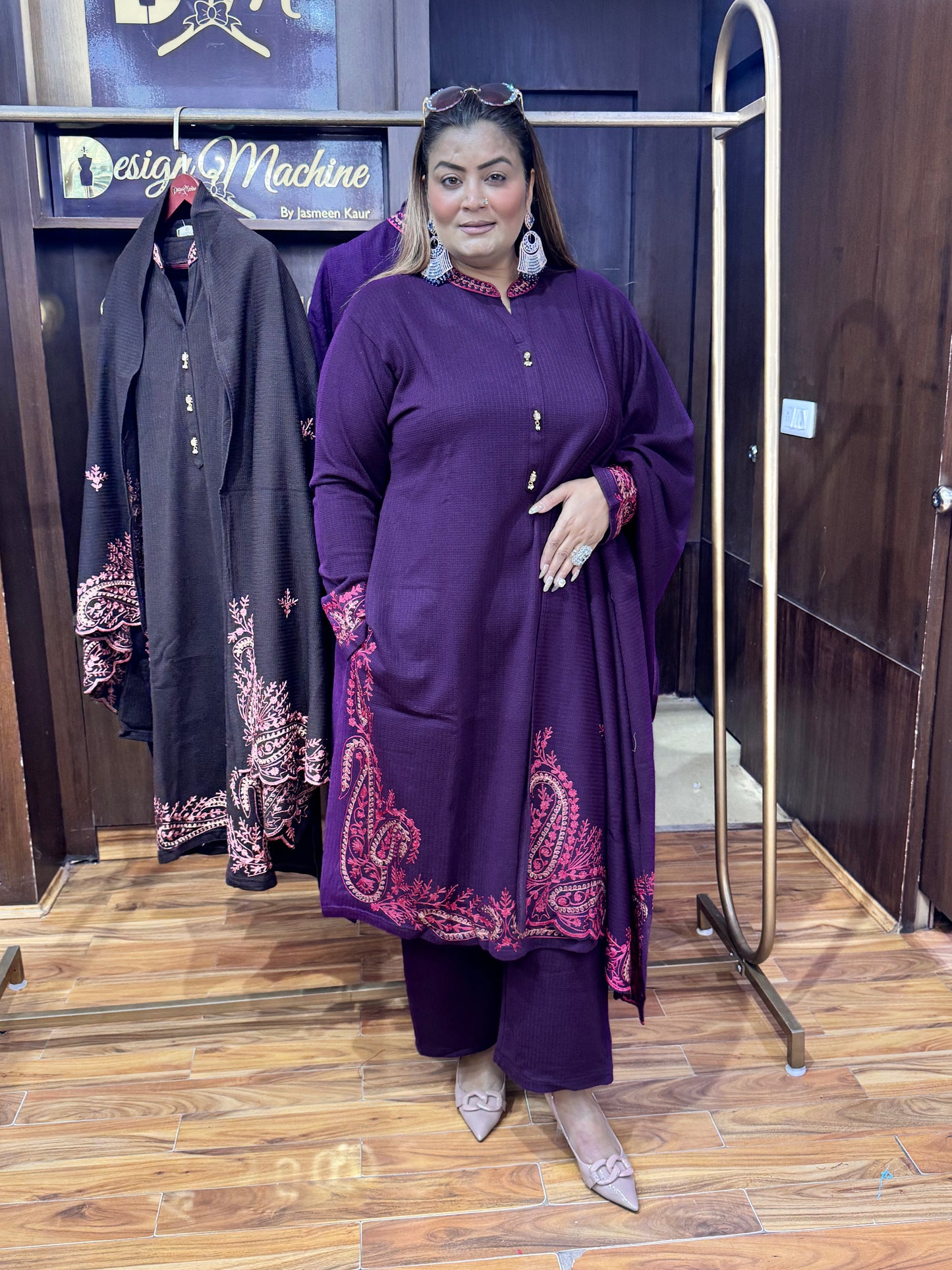 Velora Warm Weave (Stitched Suit)