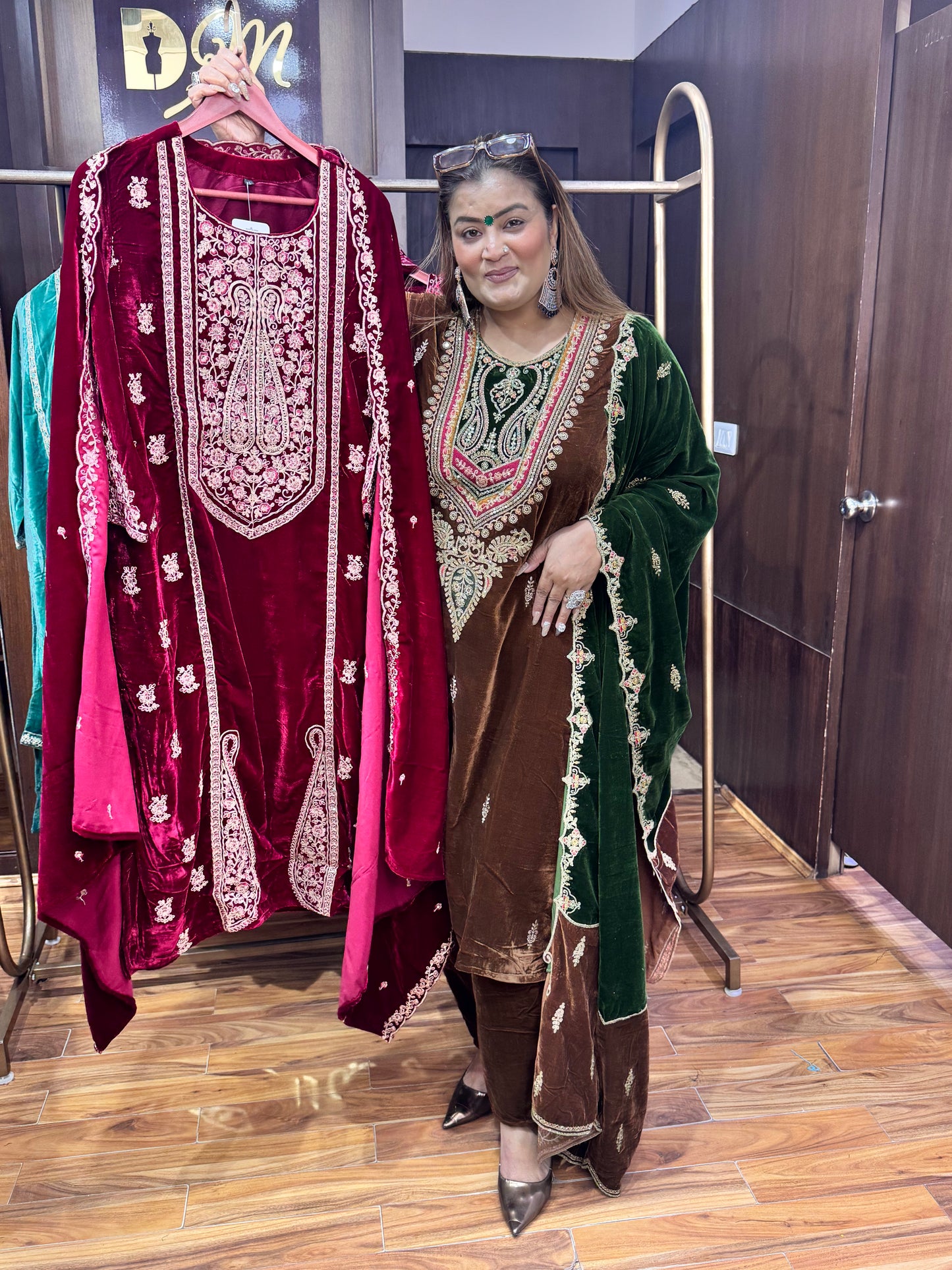 Mughal Velvet (Suit)