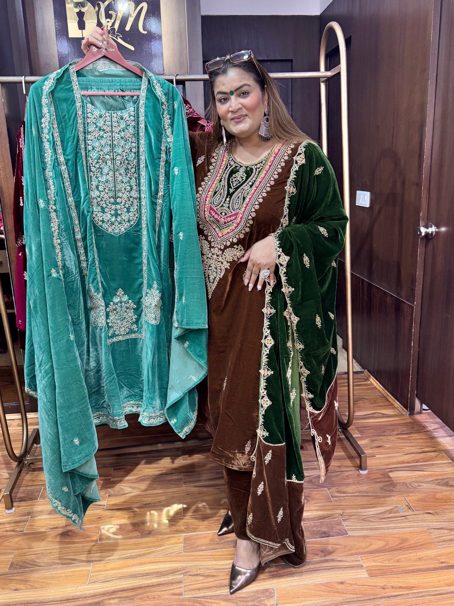 Mughal Velvet (Suit)