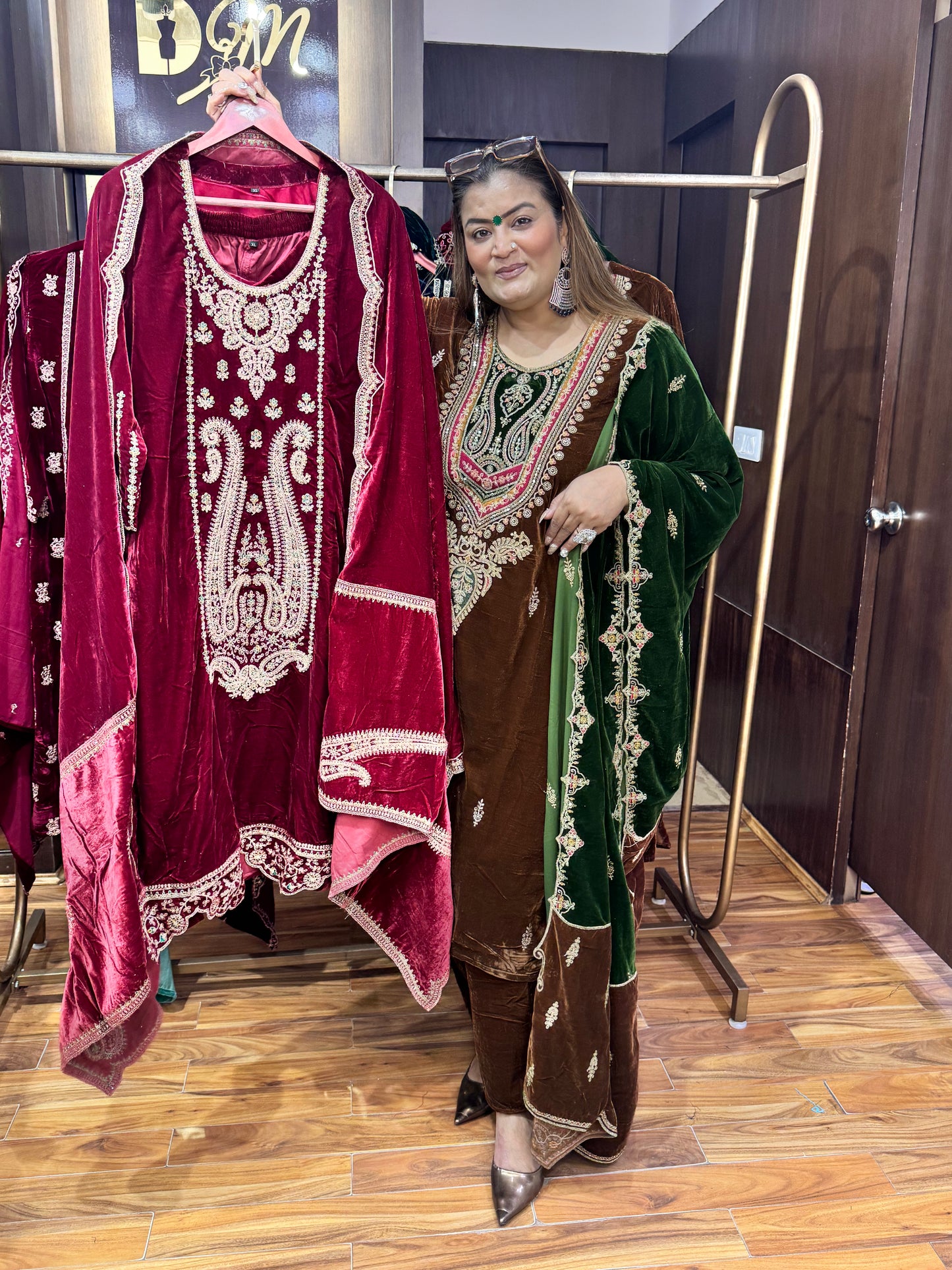 Mughal Velvet (Suit)
