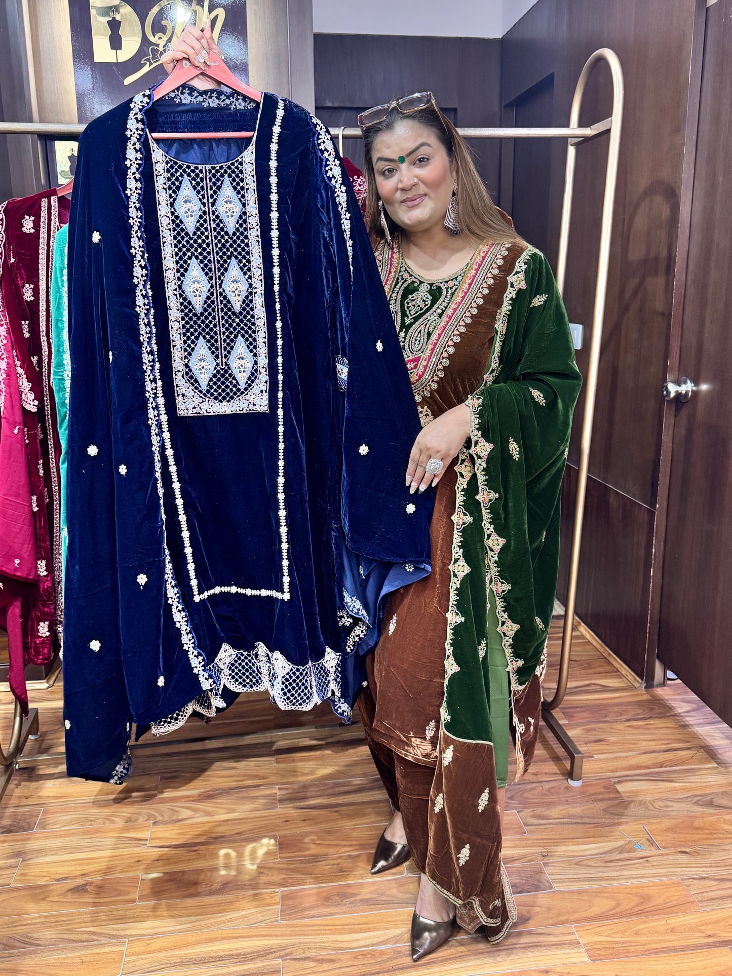 Mughal Velvet (Suit)