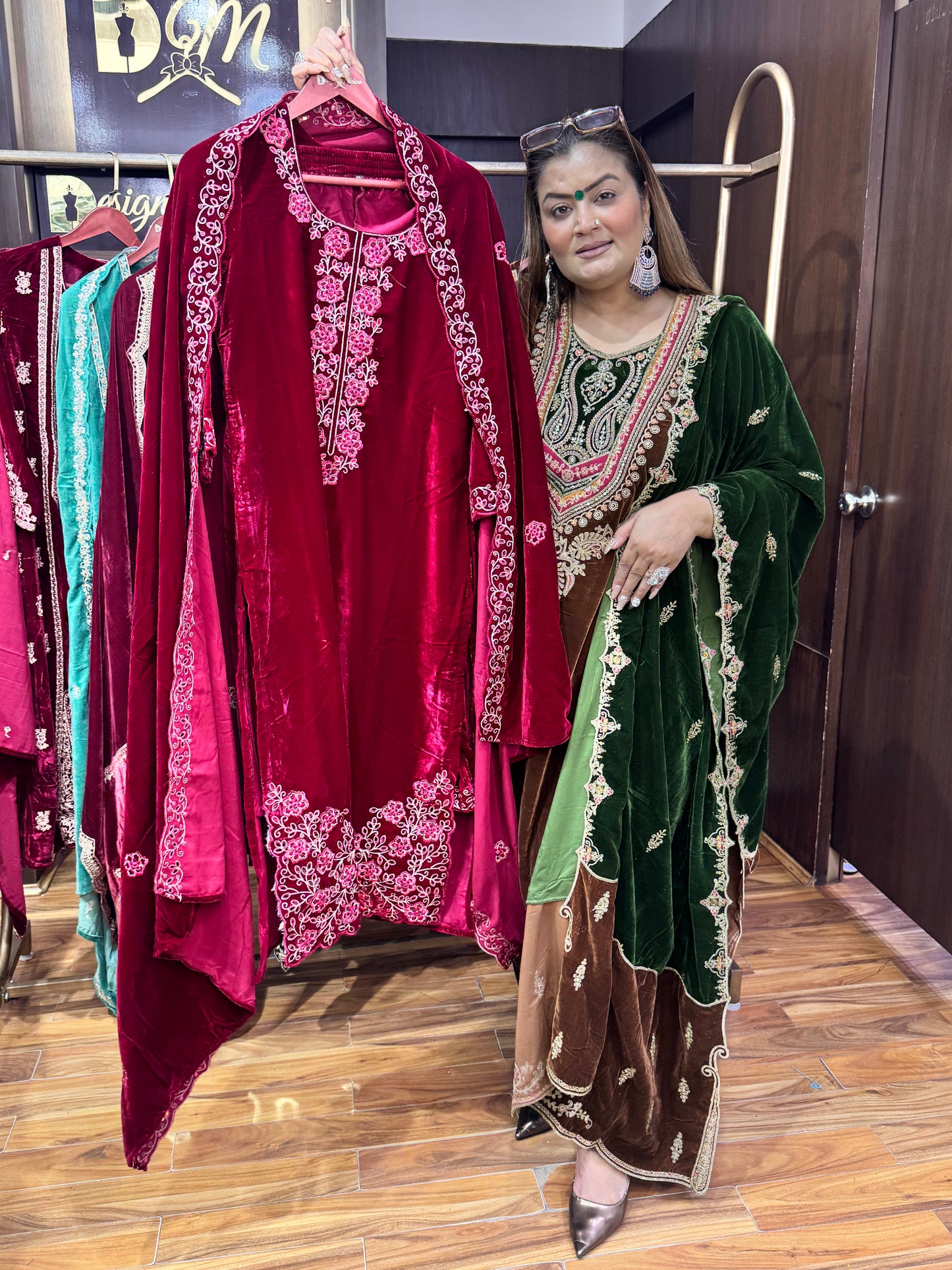 Mughal Velvet (Suit)