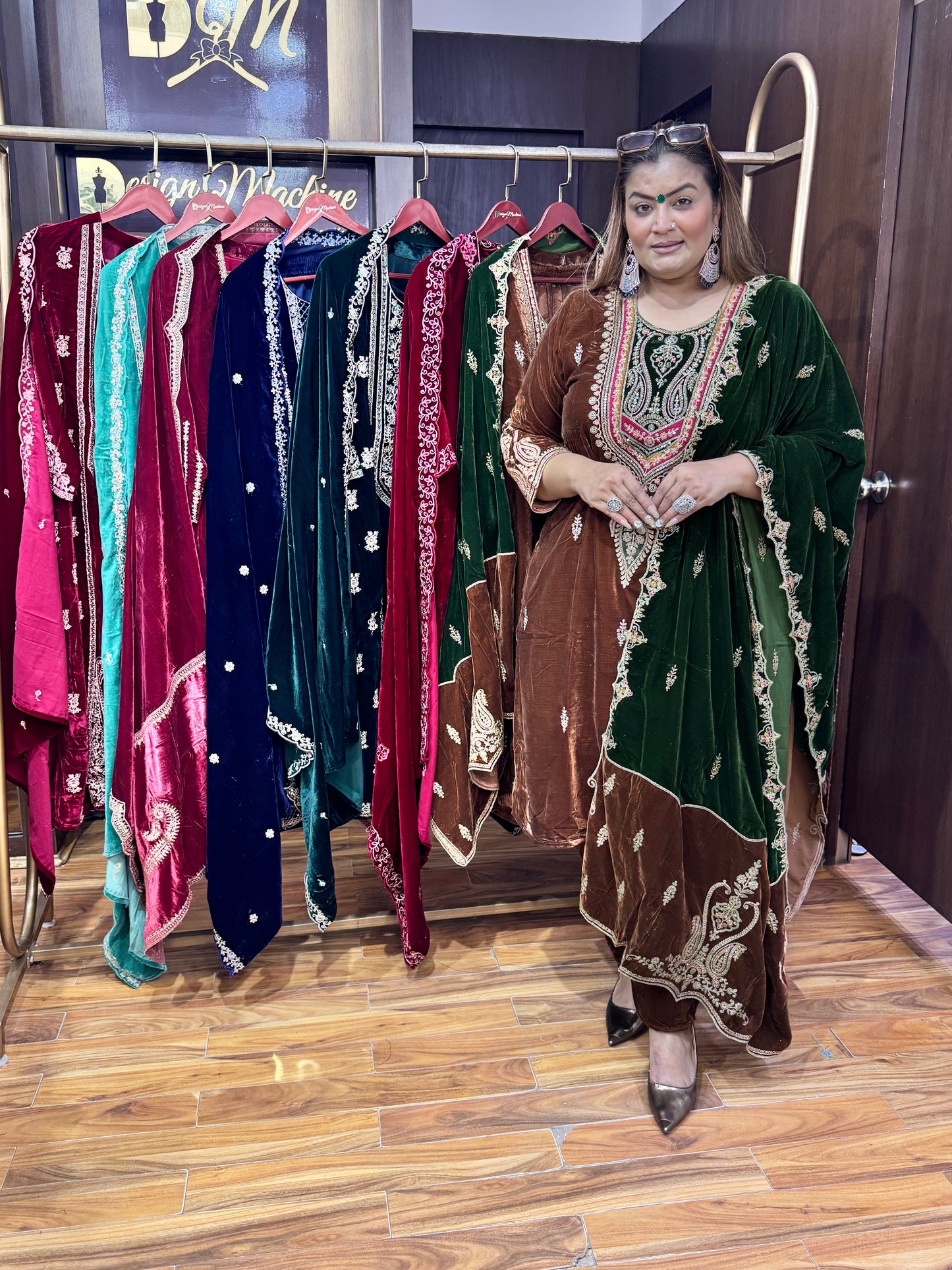 Mughal Velvet (Suit)