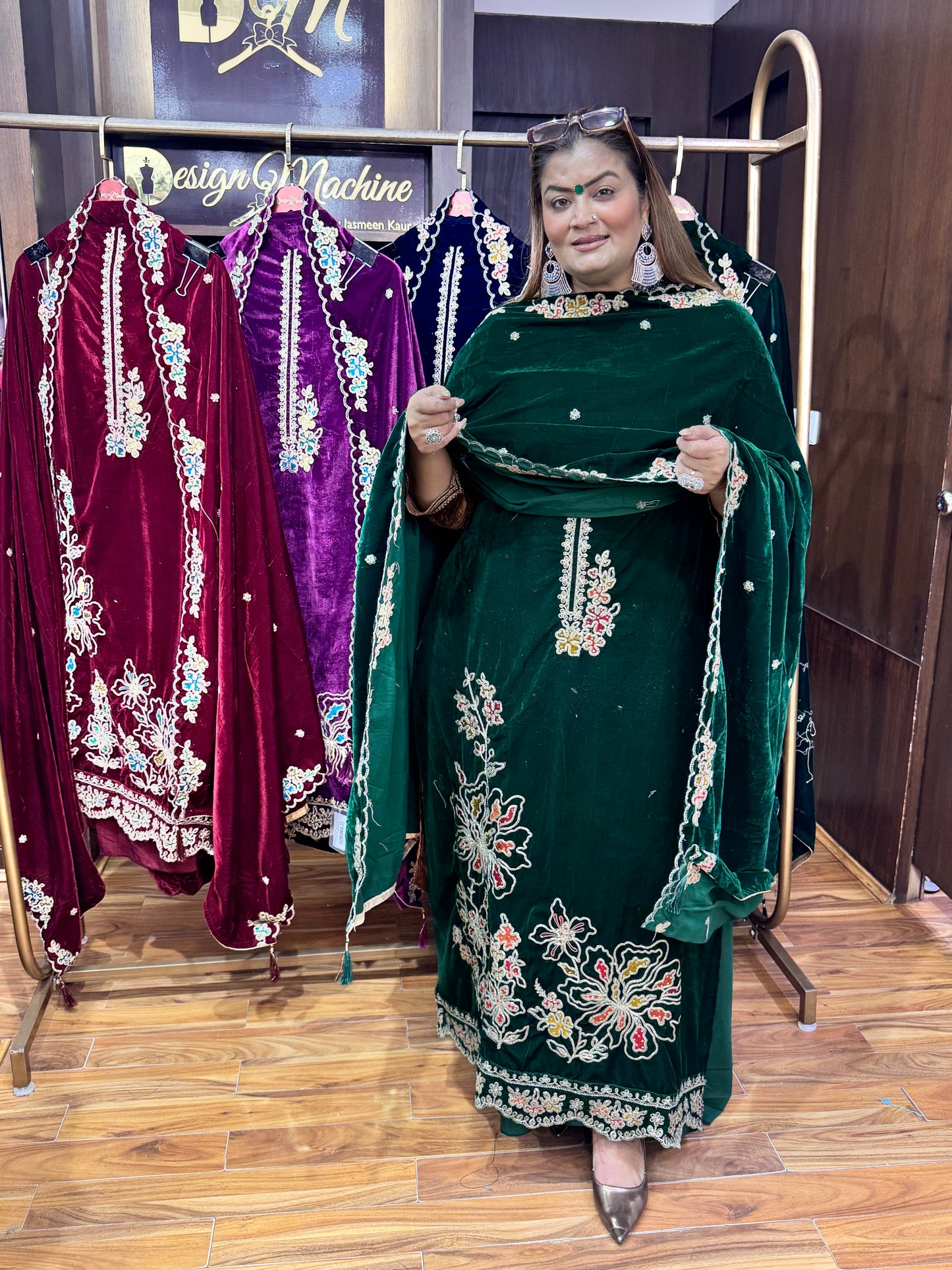 Meher Velvet Muse (Fabric Suit)