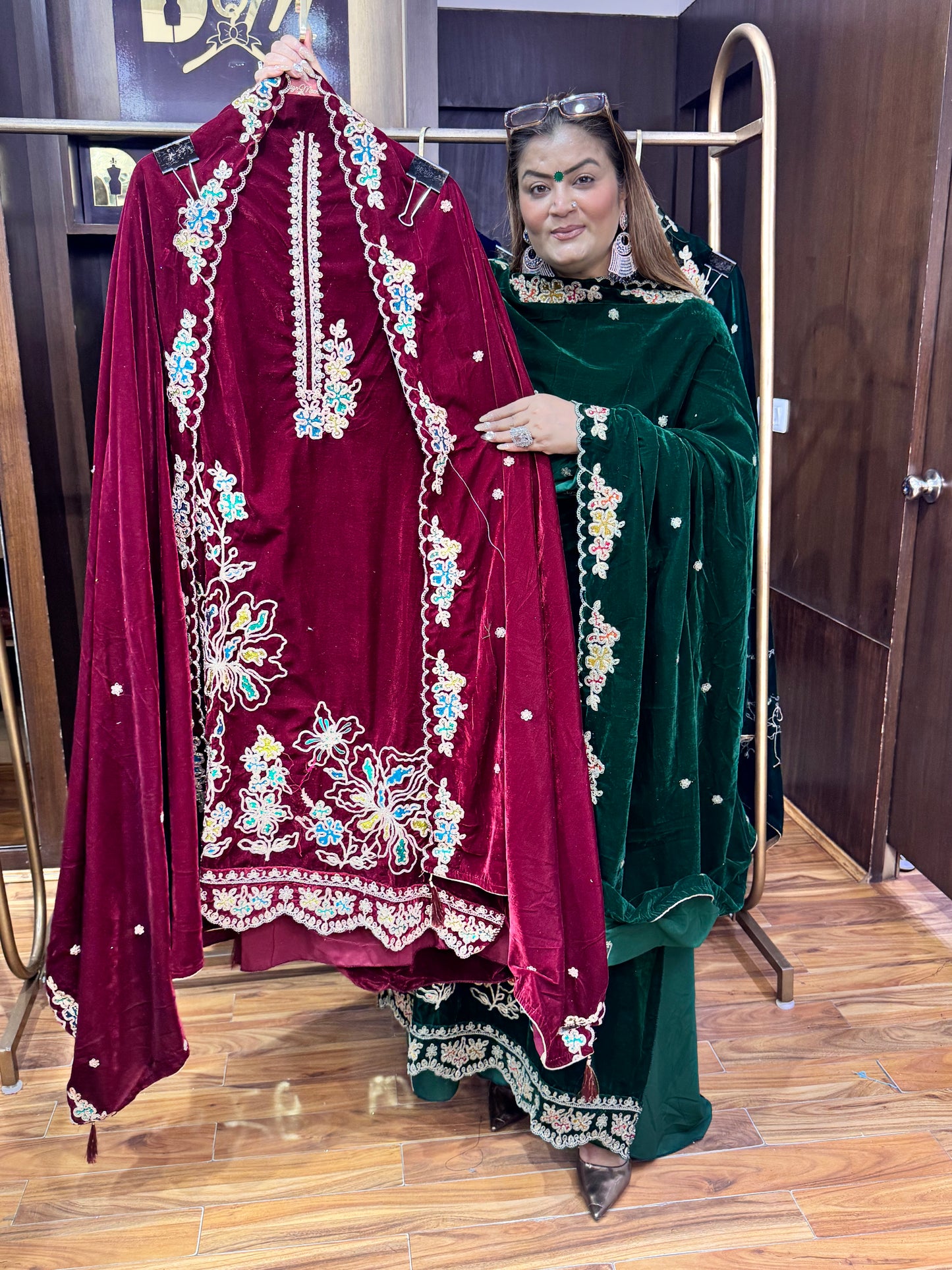 Meher Velvet Muse (Fabric Suit)