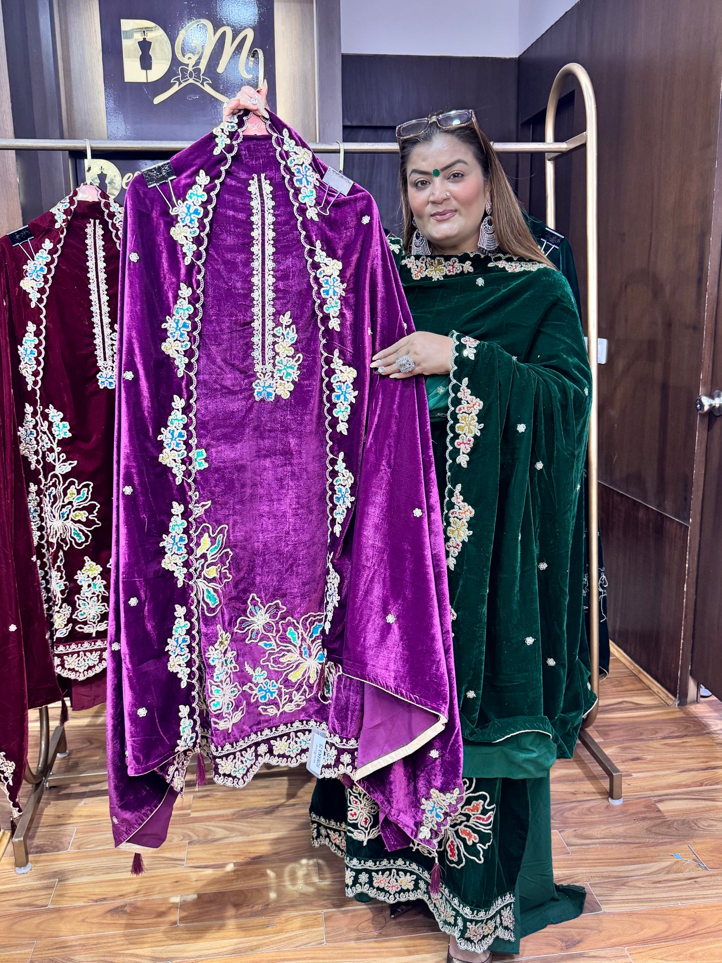 Meher Velvet Muse (Fabric Suit)