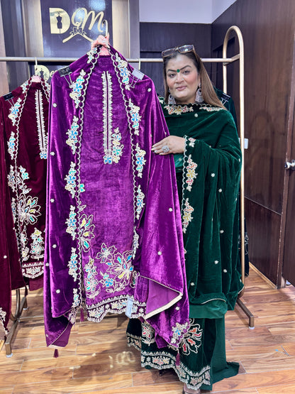 Meher Velvet Muse (Fabric Suit)