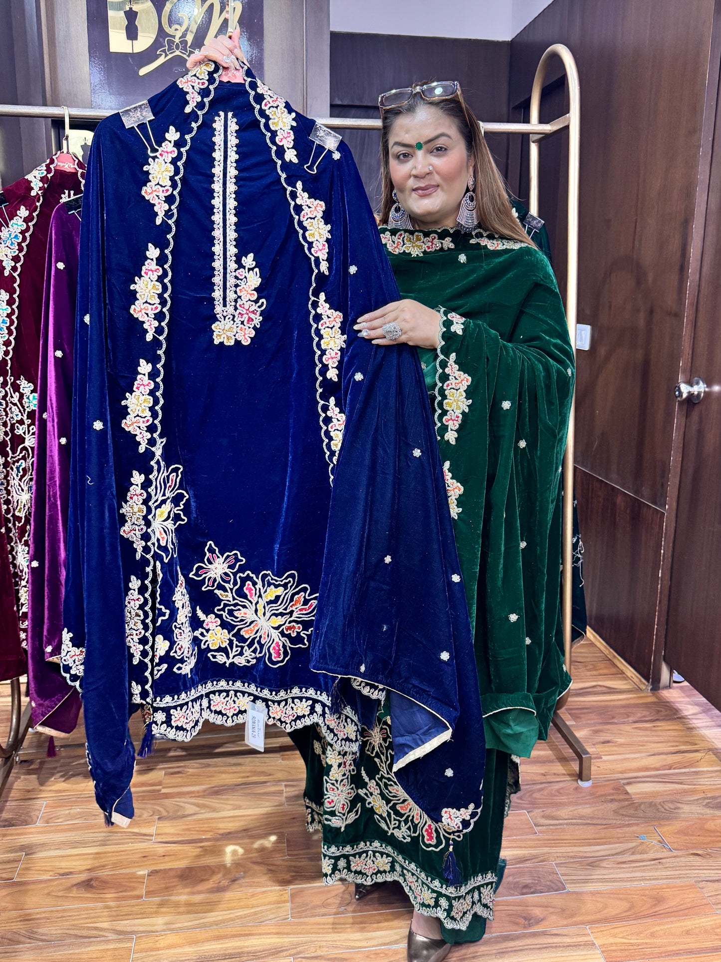 Meher Velvet Muse (Fabric Suit)