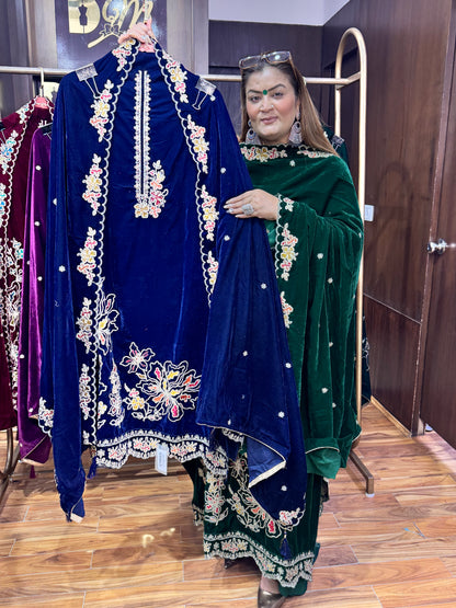 Meher Velvet Muse (Fabric Suit)