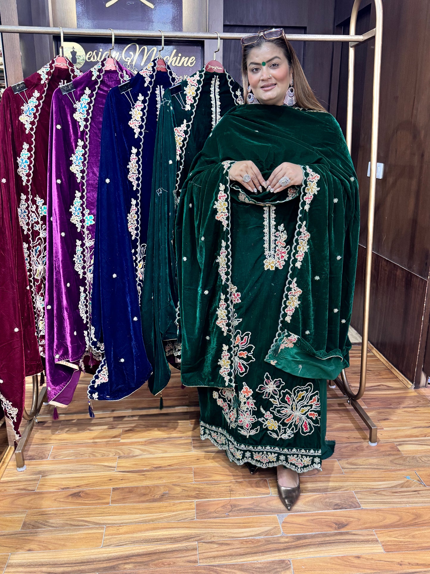 Meher Velvet Muse (Fabric Suit)