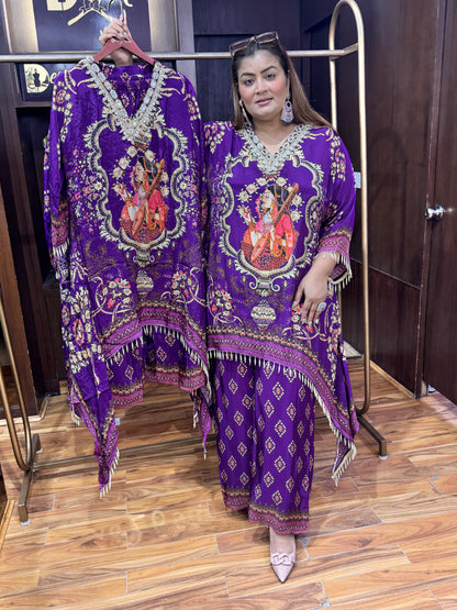 Aafreen Pure Crepe (Cord-Set)