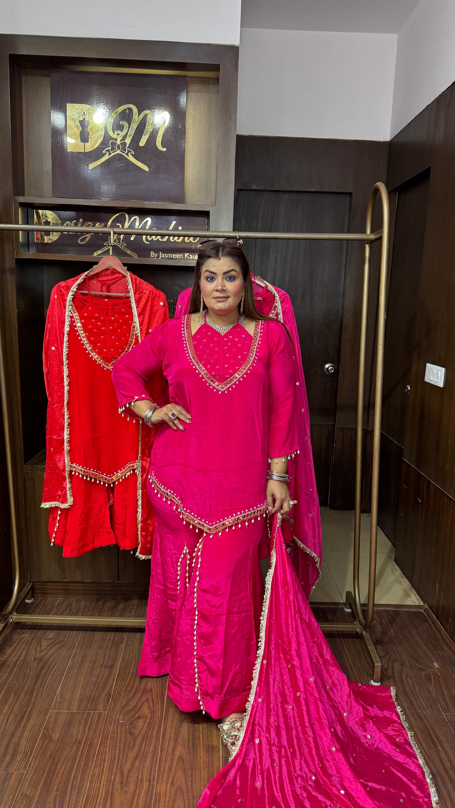 Aarini Pure Crepe Suit