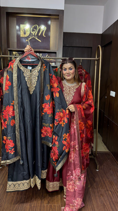 Cotton Silk (Anarkali Suit)