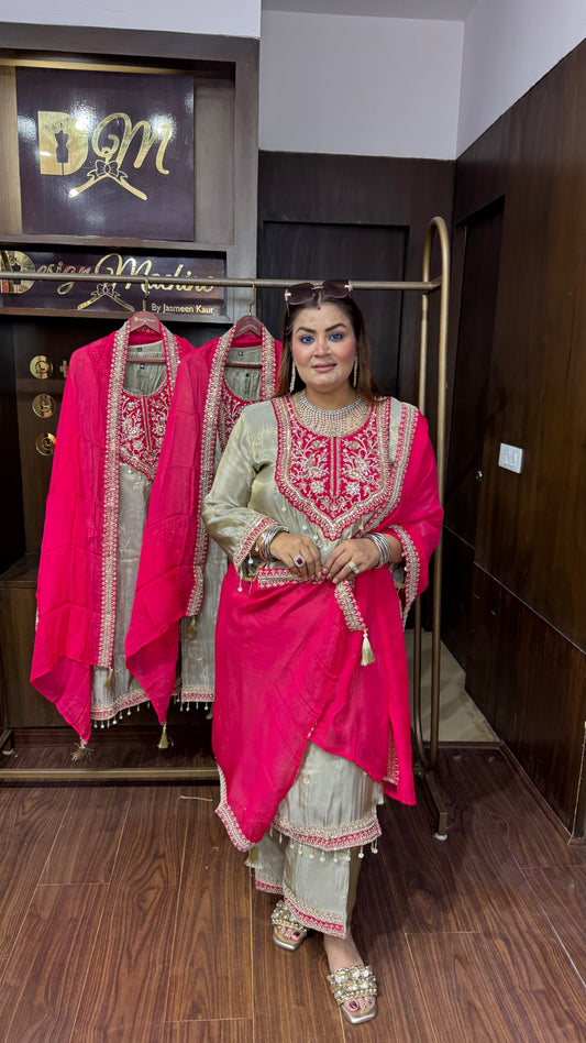 Rishika (Pure Crepe Suit)