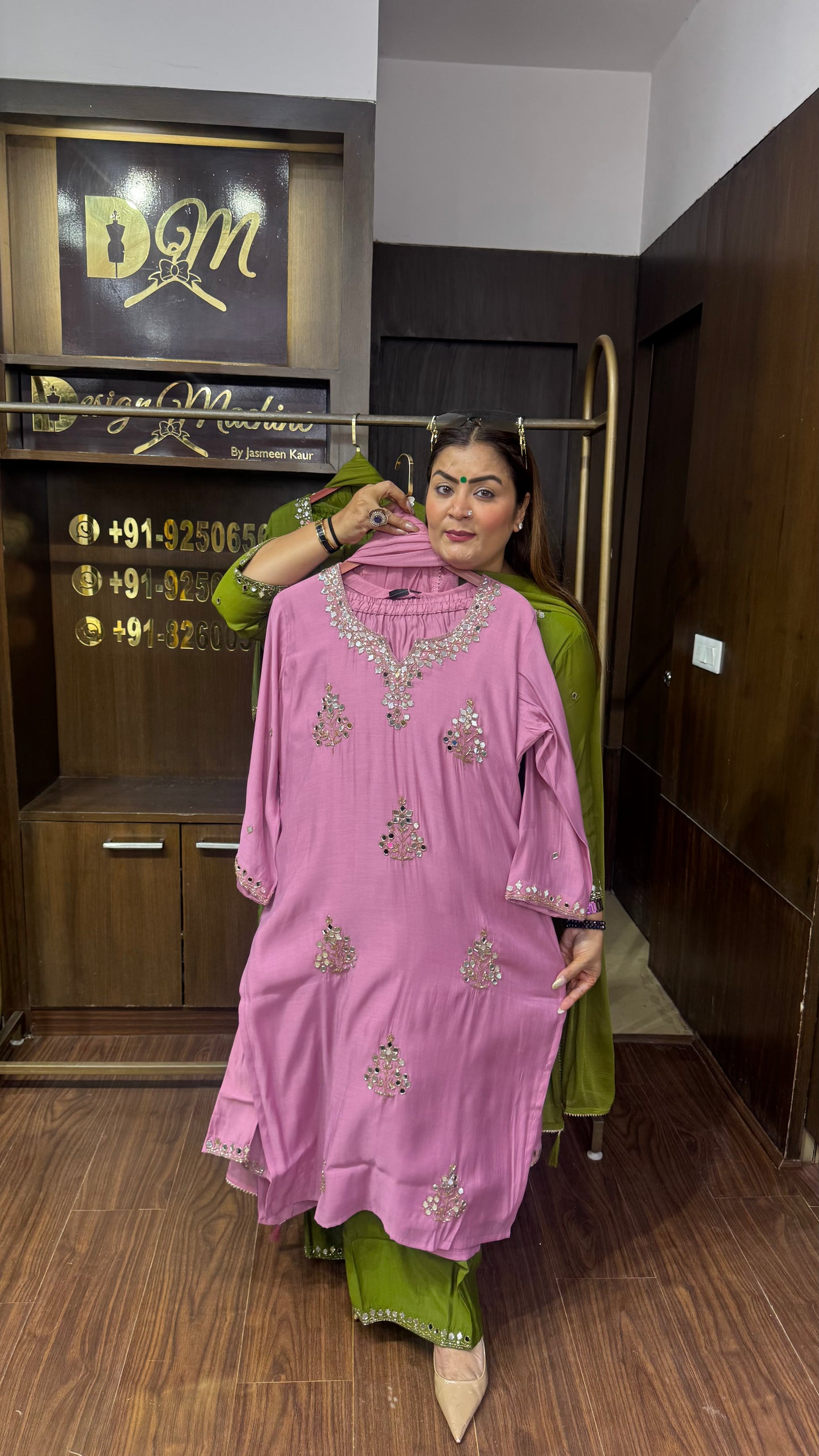 Vihana Chanderi Silk Suit