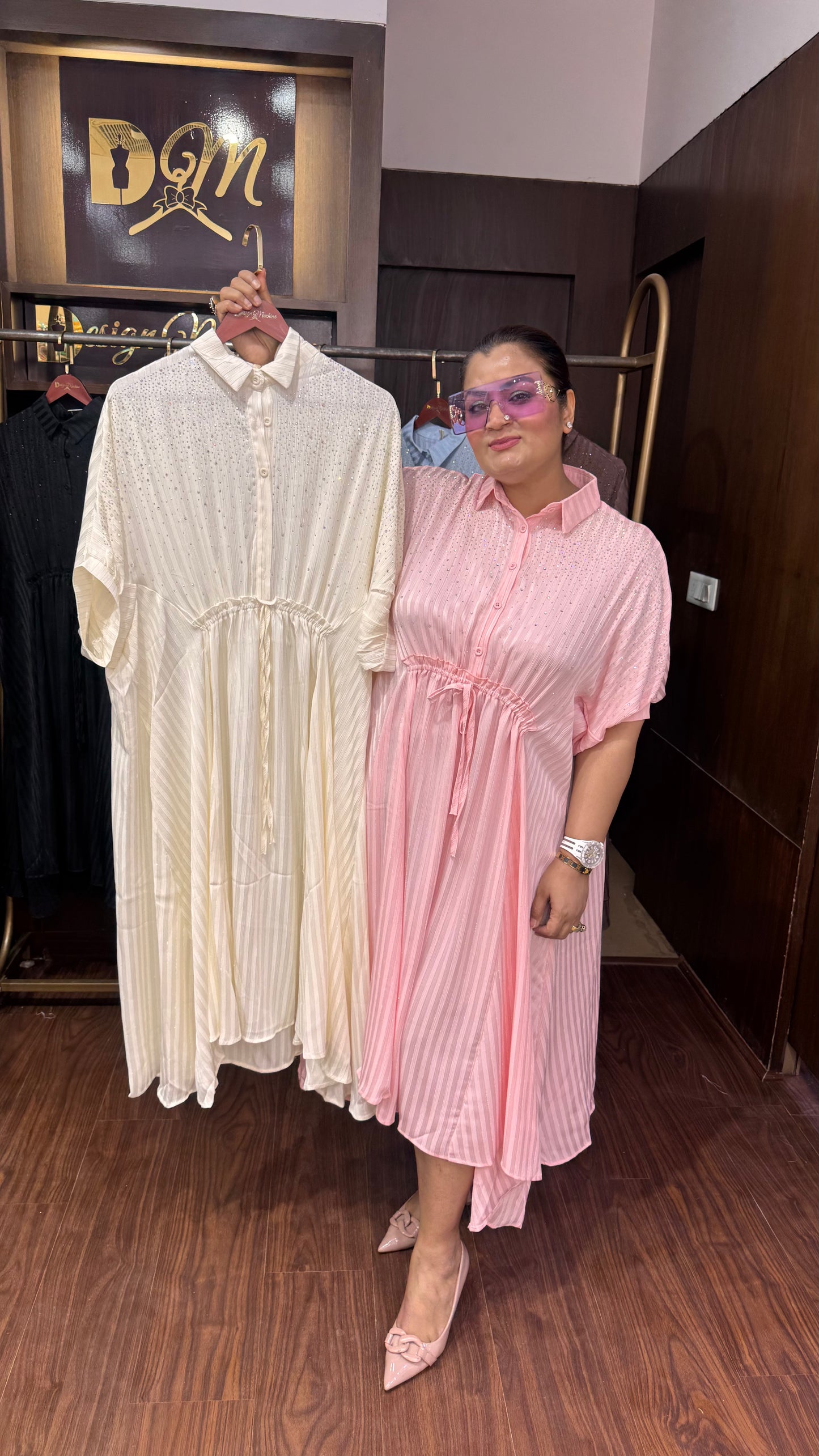 Orzella (Imported Fabric Dress)