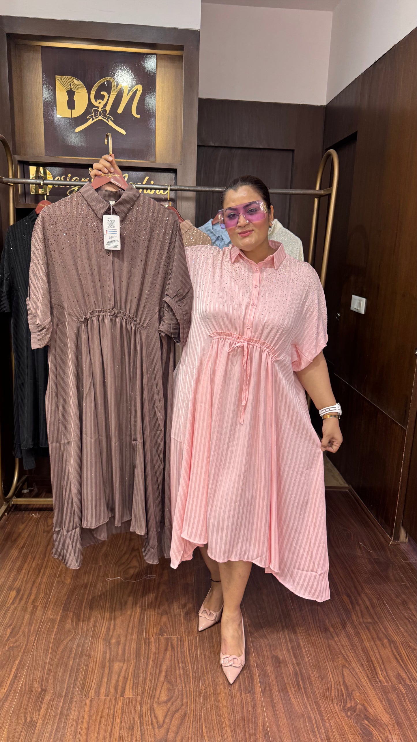 Orzella (Imported Fabric Dress)