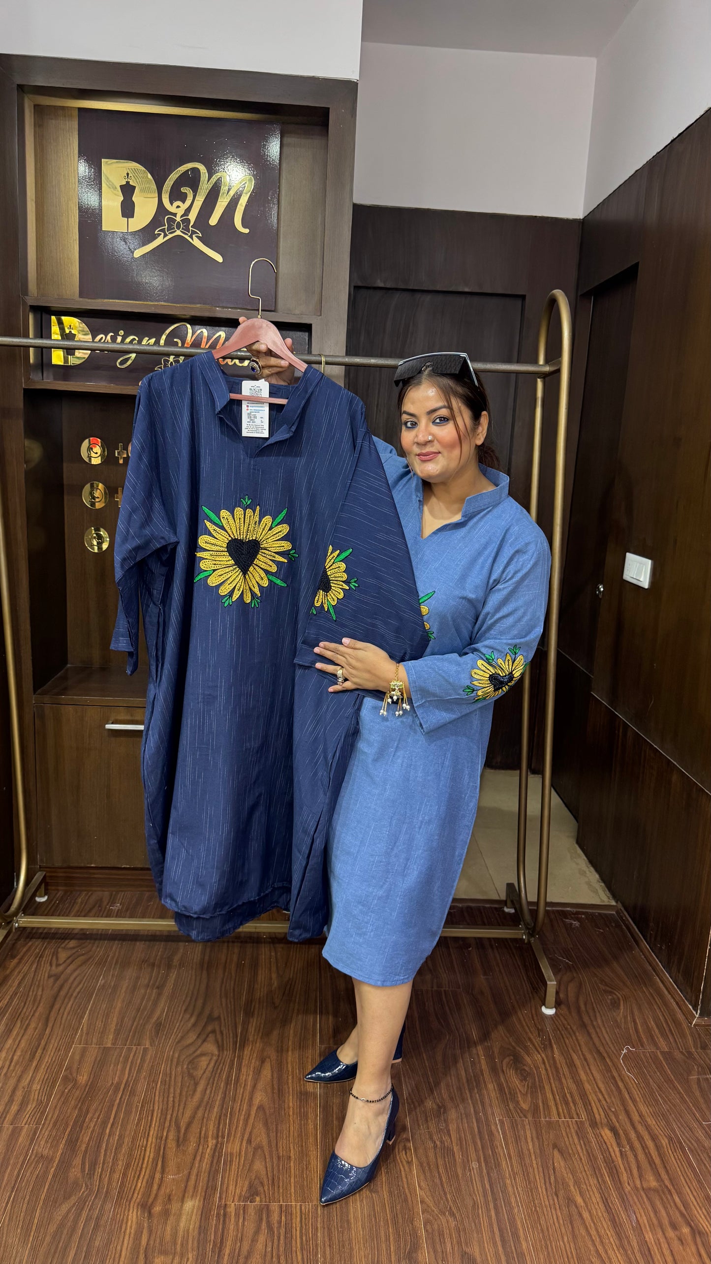 Avni (Denim Dress)