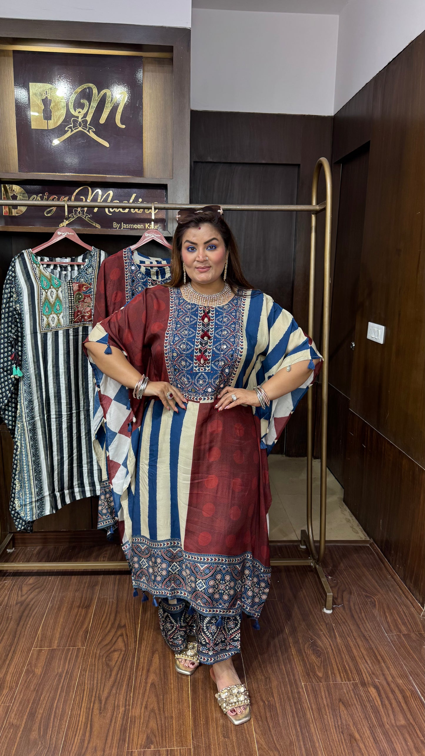 Mal Chanderi (Kaftaan Cordset)