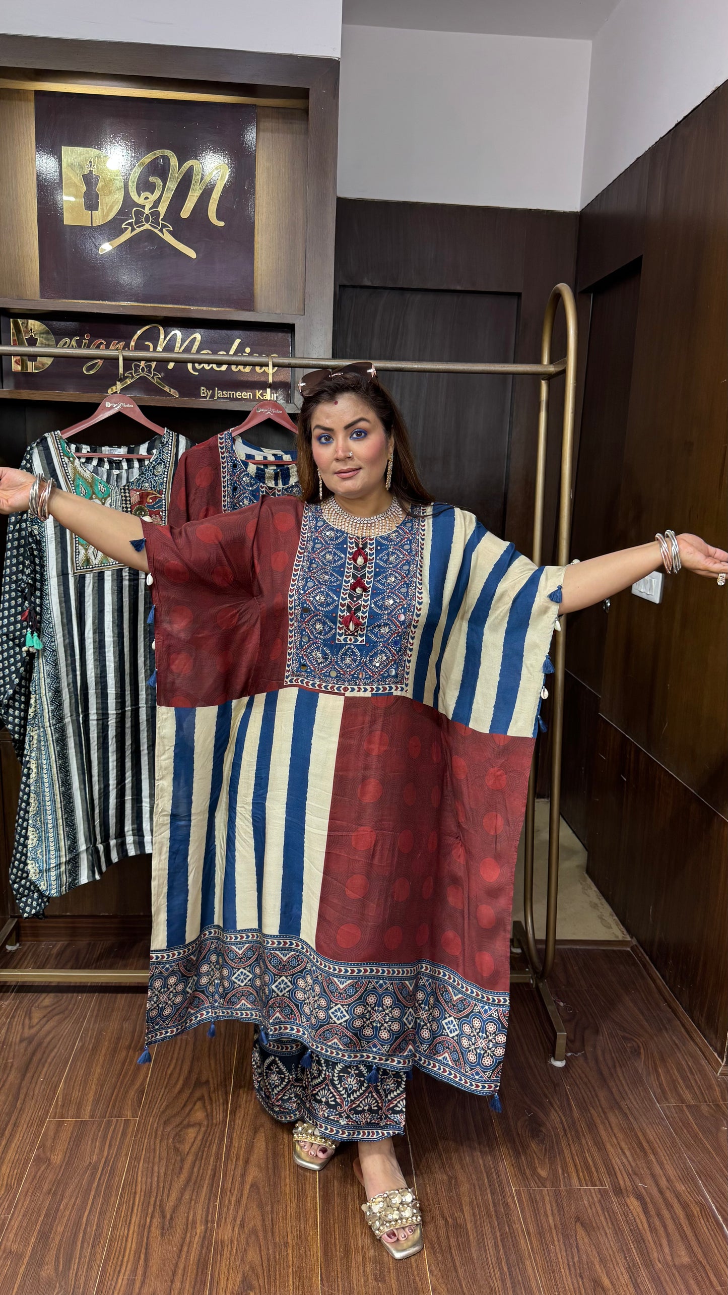 Mal Chanderi (Kaftaan Cordset)
