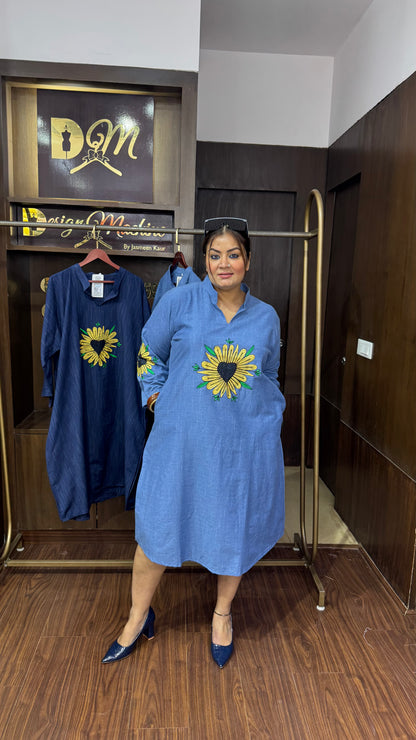 Avni (Denim Dress)